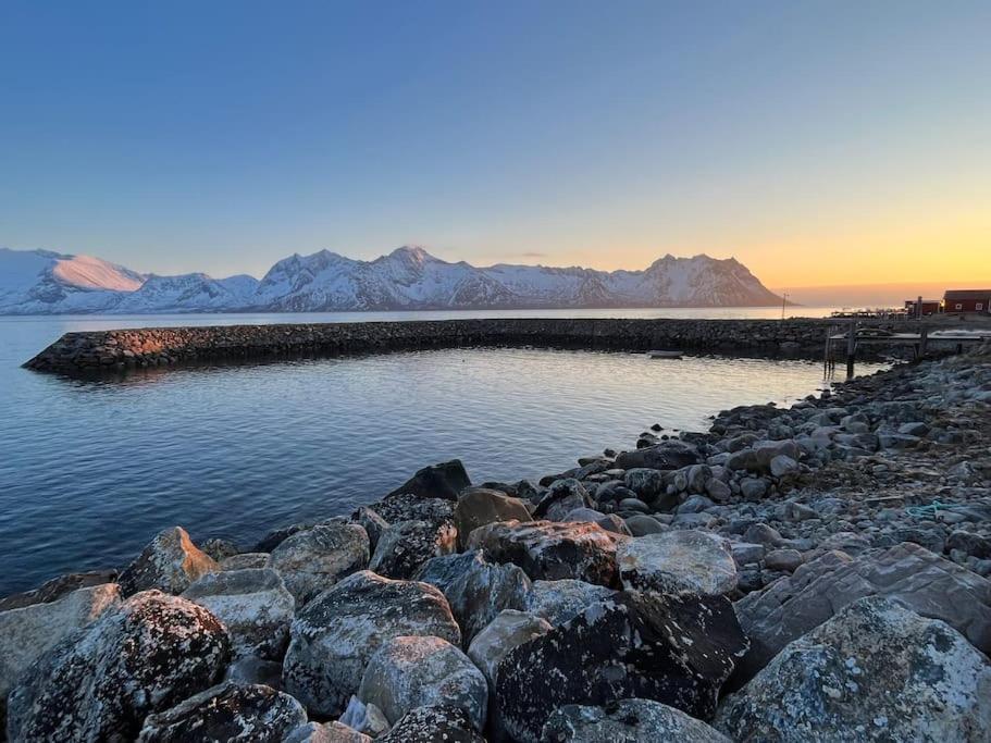 Leilighet I Rorbu Pa Kaldfarnes - Yttersia Senja Exterior foto