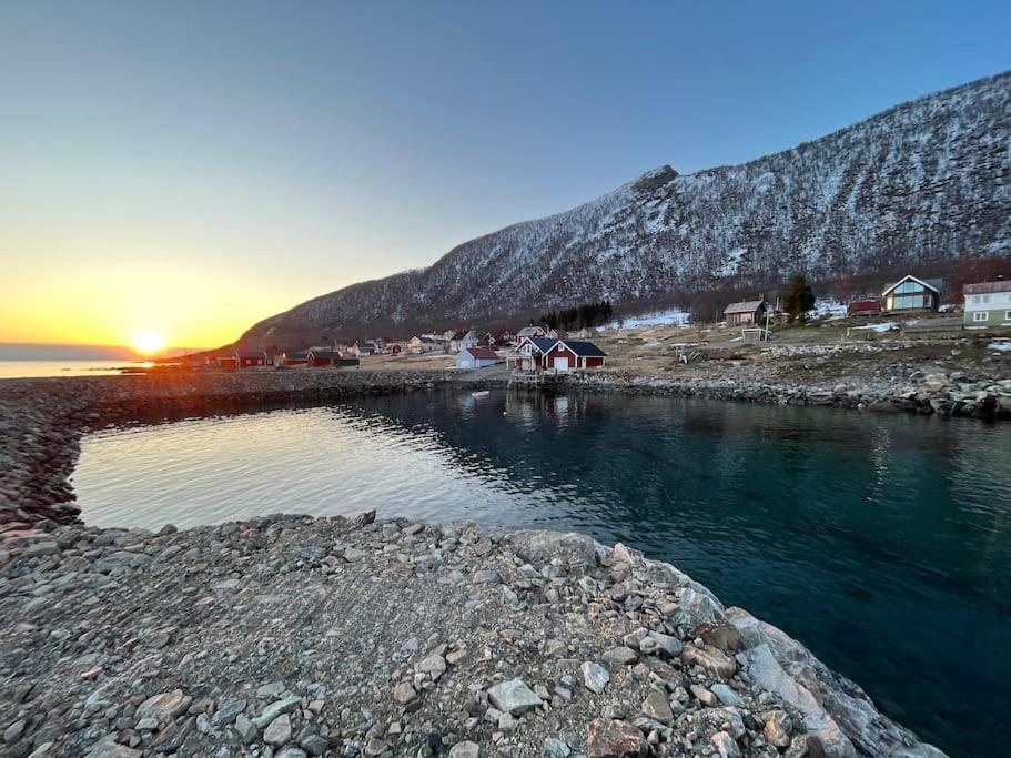 Leilighet I Rorbu Pa Kaldfarnes - Yttersia Senja Exterior foto