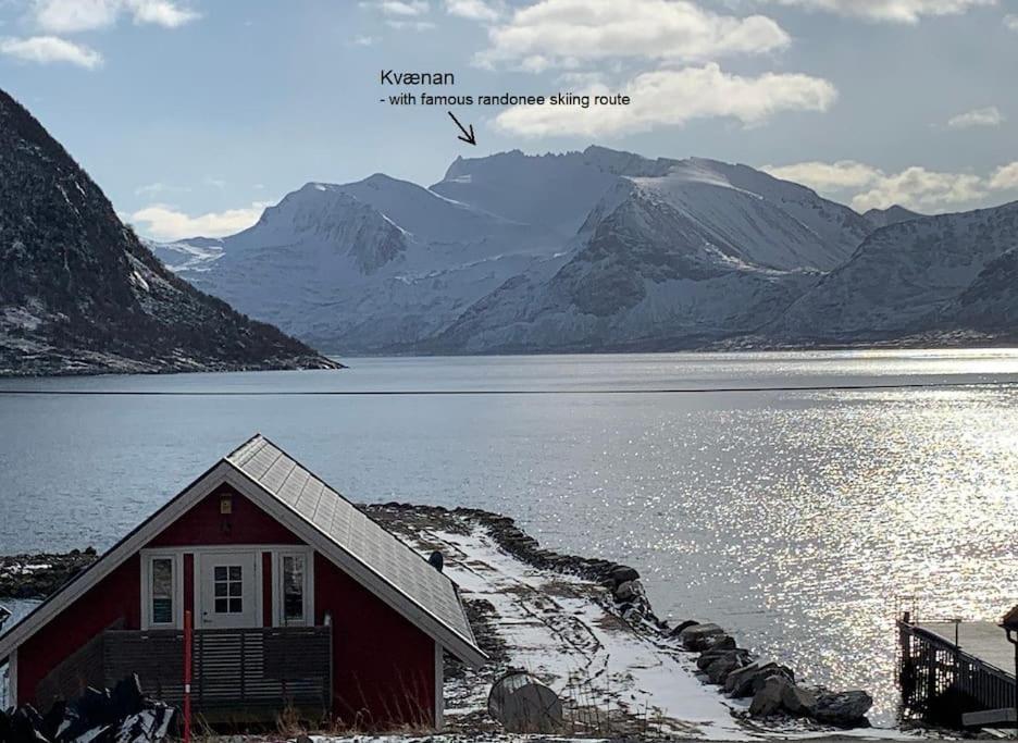 Leilighet I Rorbu Pa Kaldfarnes - Yttersia Senja Exterior foto